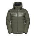 Odlo Winterjacke Severin N-Thermic Insulated mit Kapuze (wasserabweisend, winddicht, atmungsaktiv) dunkelgrün Herren